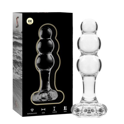 NOVA GIRL sextoys  : plug anal en verre