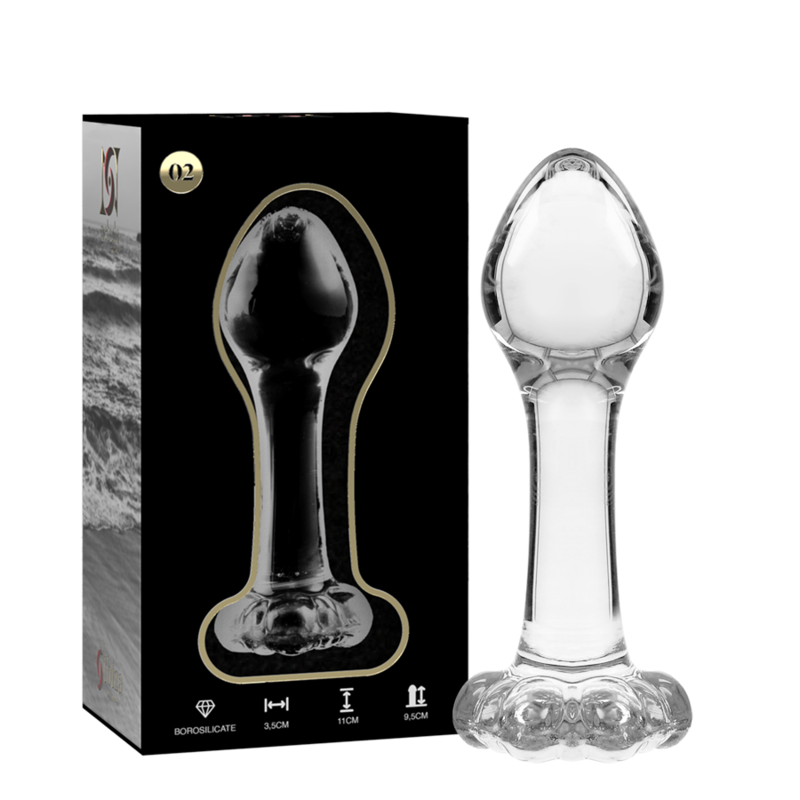 NOVA GIRL sextoys  : plug anal en verre