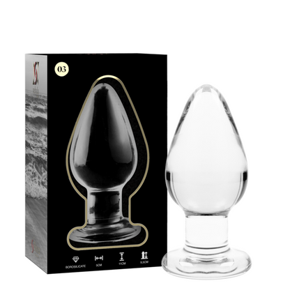 NOVA GIRL sextoys  : plug anal en verre