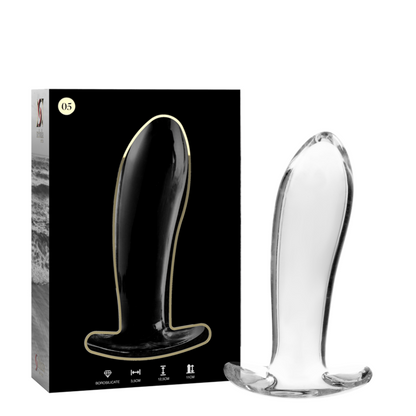 NOVA GIRL sextoys  : plug anal en verre