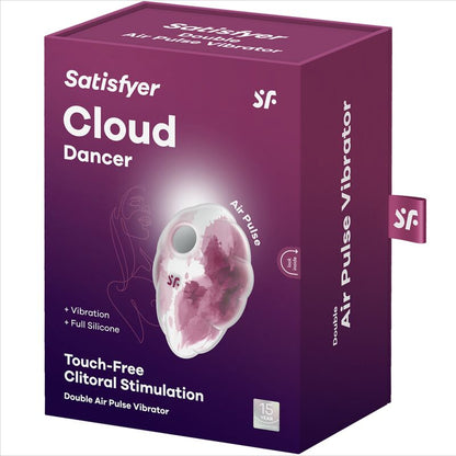 NOVA GIRL sextoys : stimulateur clitoridien Cloud Dancer air pulsé rouge Satisfyer