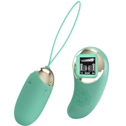 NOVA GIRL sextoys : oeuf vibrant multi-vitesse rechargeable avec télécommande vert