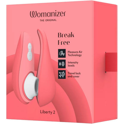 NOVA GIRL sextoys : stimulateur clitoridien Liberty 2 rose Womanizer