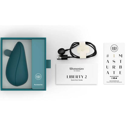 NOVA GIRL sextoys : stimulateur clitoridien Liberty 2 bleu Womanizer