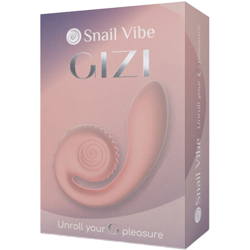 NOVA GIRL sextoys : vibromasseur Snail  double stimulation rose