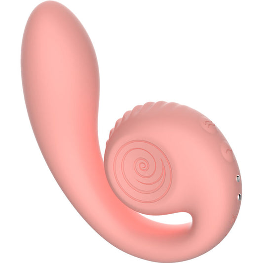 NOVA GIRL sextoys : vibromasseur Snail  double stimulation rose