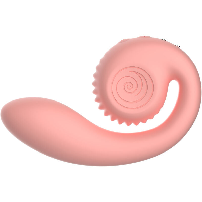 NOVA GIRL sextoys : vibromasseur Snail  double stimulation rose