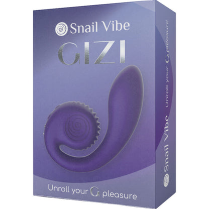 NOVA GIRL sextoys : vibromasseur Snail double stimulation violet