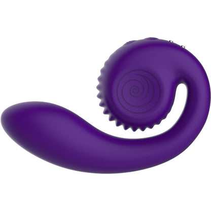 NOVA GIRL sextoys : vibromasseur Snail double stimulation violet