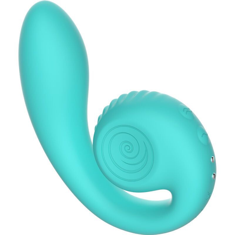 NOVA GIRL sextoys : vibromasseur Snail double stimulation turquoise