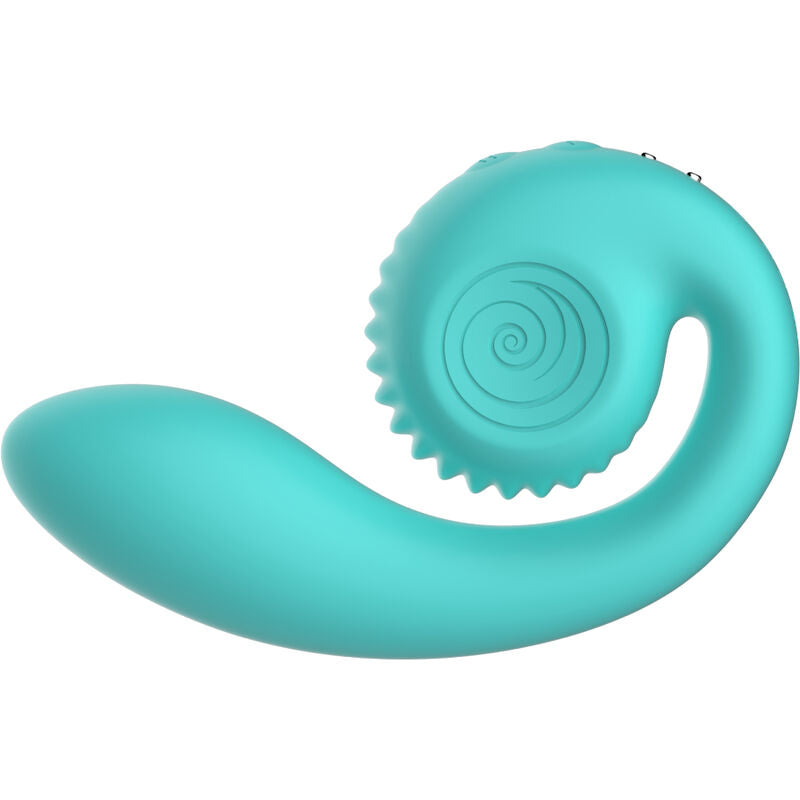 NOVA GIRL sextoys : vibromasseur Snail double stimulation turquoise