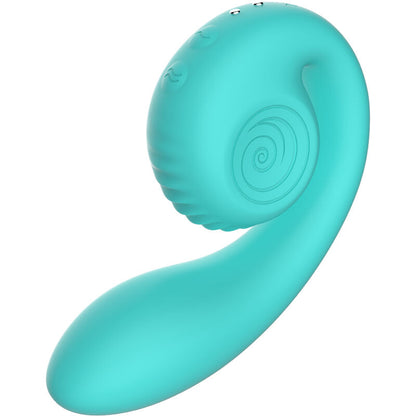 NOVA GIRL sextoys : vibromasseur Snail double stimulation turquoise