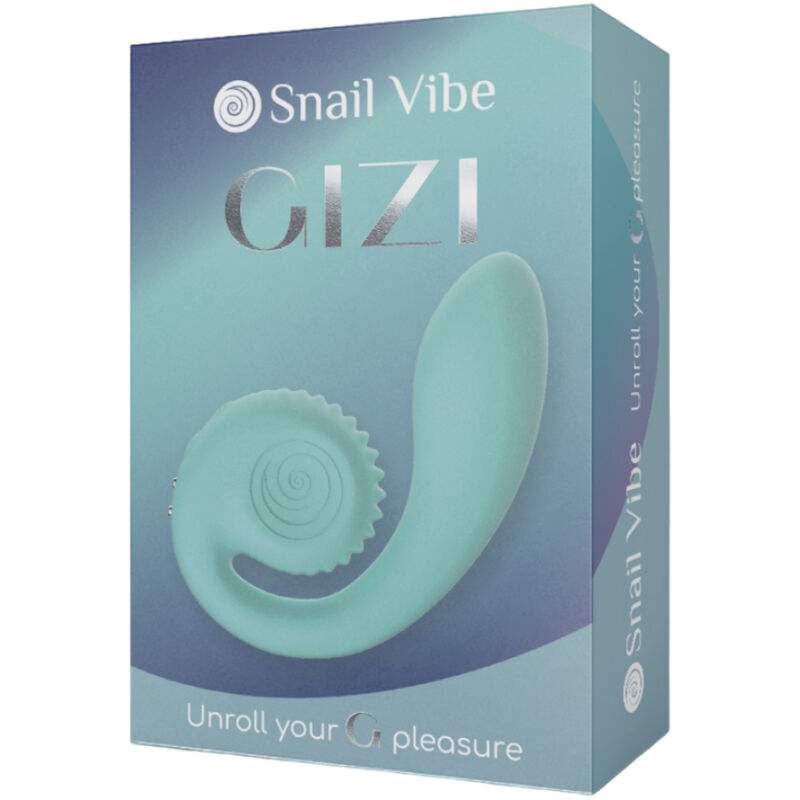 NOVA GIRL sextoys : vibromasseur Snail double stimulation turquoise