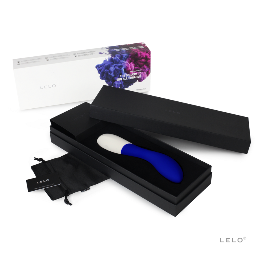 NOVA GIRL sextoys : vibromasseur Mona wave bleu Lelo