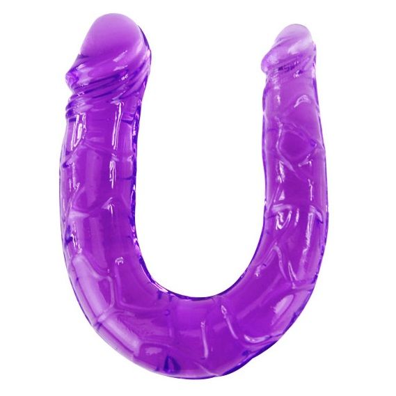 NOVA GIRL SEXTOYS : double gode gélatine 29 cm violet