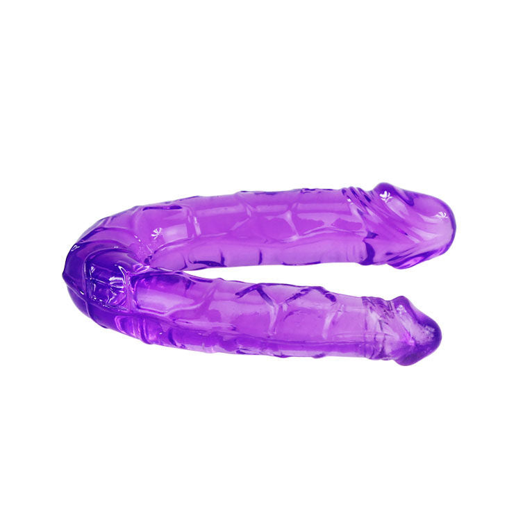 NOVA GIRL SEXTOYS : double gode gélatine 29 cm violet