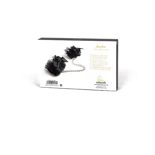 NOVA GIRL sextoys : menottes frou frou organza noires