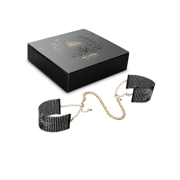 NOVQ GIRL sextoys : bracelets menottes noires