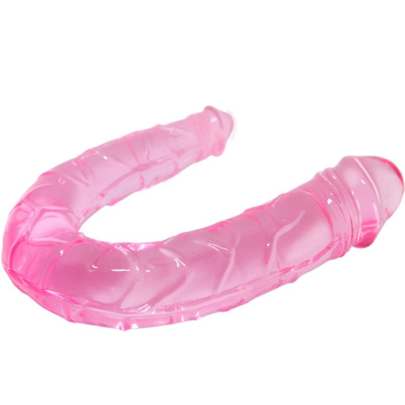 NOVA GIRL SEXTOYS : double gode gélatine 29 cm rose