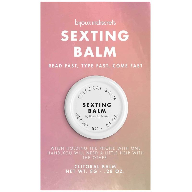 NOVA GIRL sextoys - sexting balm baume orgasmique