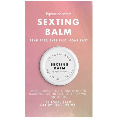 NOVA GIRL sextoys - sexting balm baume orgasmique