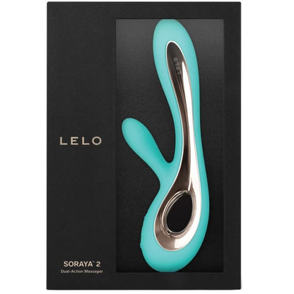 NOVA GIRL sextoys : vibromasseur lapin Soraya 2 bleu Lelo