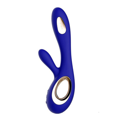 NOVA GIRL sextoys : vibromasseur lapin Soraya wave bleu Lelo