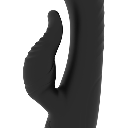 NOVA GIRL sextoys : vibromasseur double rechargeable noir