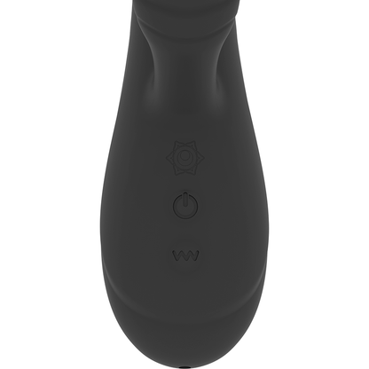 NOVA GIRL sextoys : vibromasseur double rechargeable noir