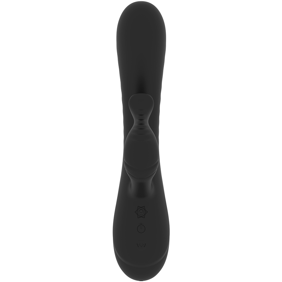 NOVA GIRL sextoys : vibromasseur double rechargeable noir