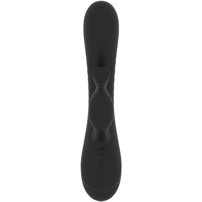 NOVA GIRL sextoys : vibromasseur double rechargeable noir