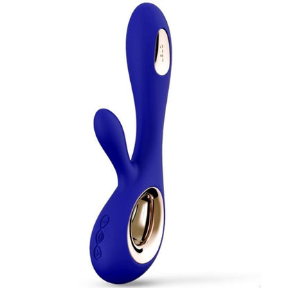 NOVA GIRL sextoys : vibromasseur lapin Soraya wave bleu Lelo