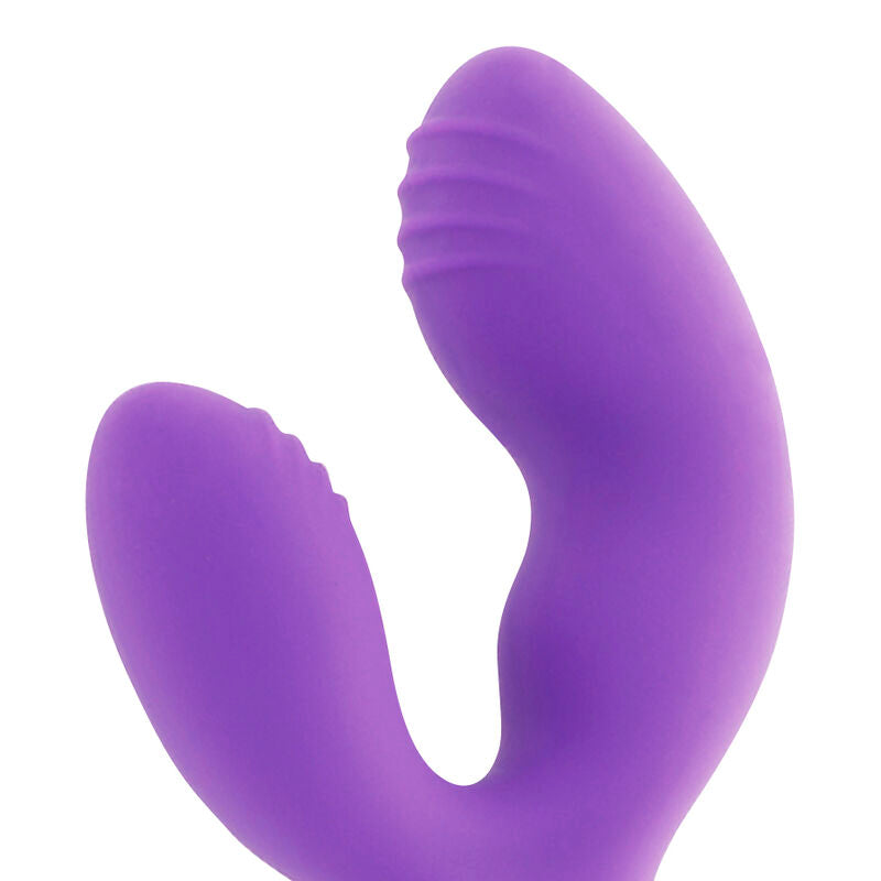 NOVA GIRL sextoys : stimulateur clitoridien 2 moteurs violet